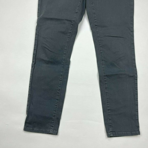 Eileen Fisher Organic Cotton Jeans Pockets Stretch Zip Closure Pants Women 6 - Picture 5 of 10